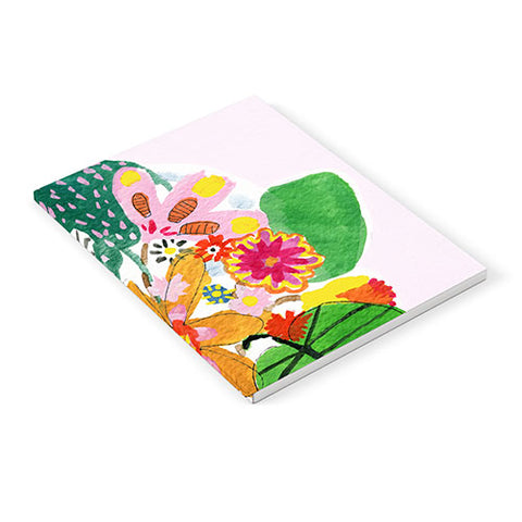 Alja Horvat Abstract Flower Bouquet Notebook