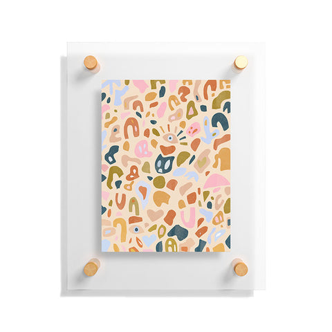 Alja Horvat Abstract Paper Cuts Floating Acrylic Print