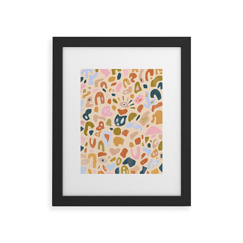 Alja Horvat Abstract Paper Cuts Framed Art Print