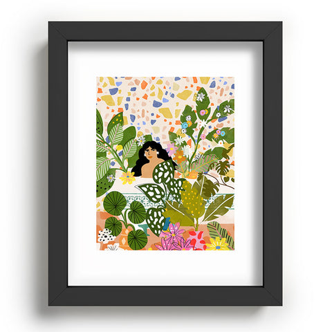 Alja Horvat Bathing With Plants Recessed Framing Rectangle