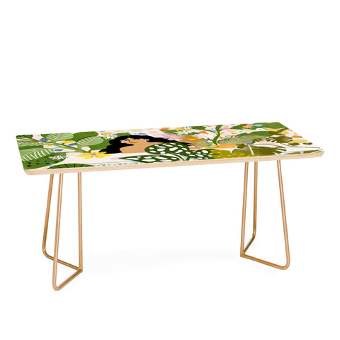 Alja Horvat Bathing With Plants Coffee Table