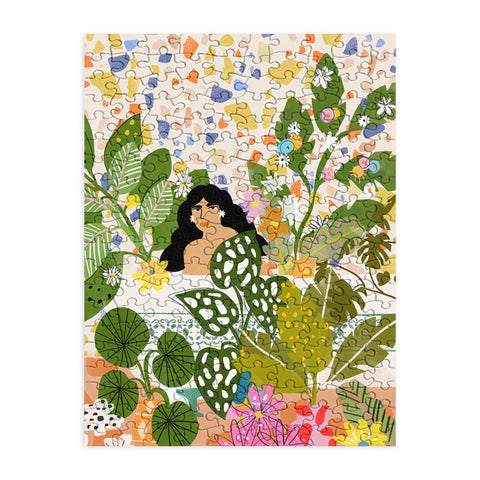 Alja Horvat Bathing With Plants Puzzle