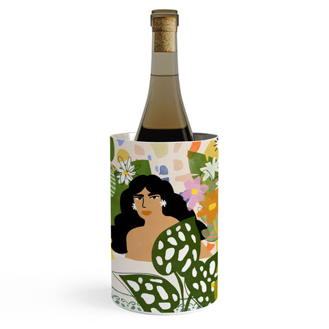 Alja Horvat Bathing With Plants Wine Chiller