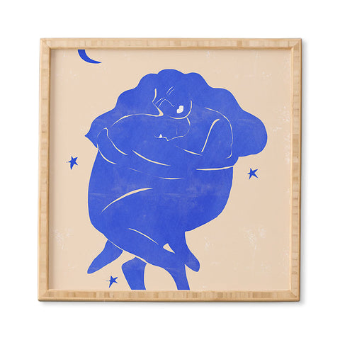 Alja Horvat Blue Part II Framed Wall Art