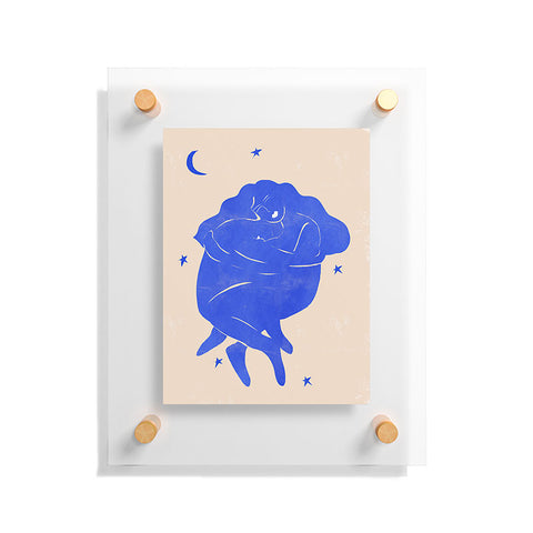 Alja Horvat Blue Part II Floating Acrylic Print