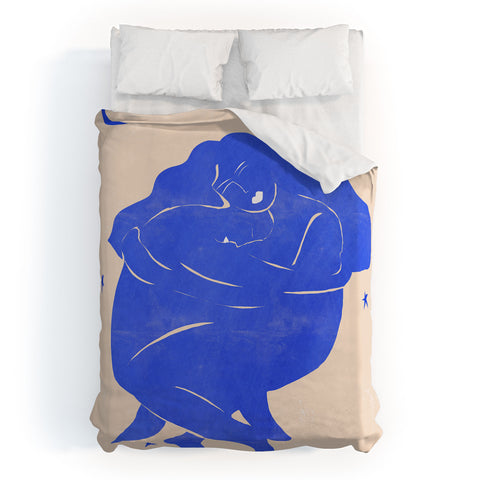 Alja Horvat Blue Part II Duvet Cover