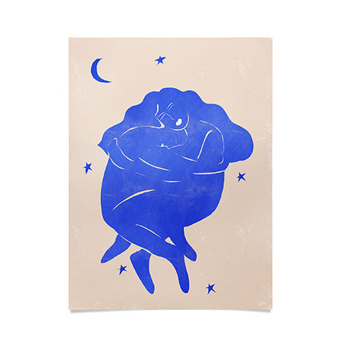 Alja Horvat Blue Part II Poster