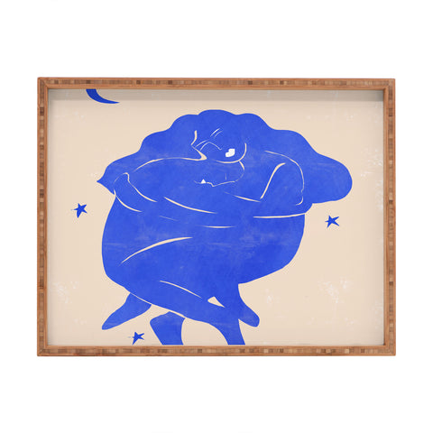 Alja Horvat Blue Part II Rectangular Tray