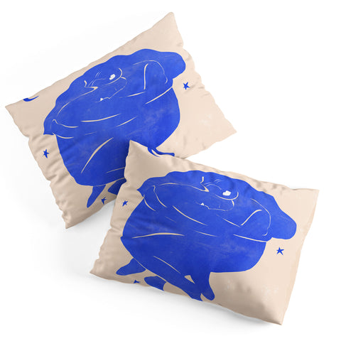 Alja Horvat Blue Part II Pillow Shams