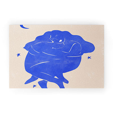 Alja Horvat Blue Part II Welcome Mat