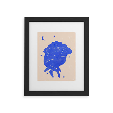 Alja Horvat Blue Part II Framed Art Print