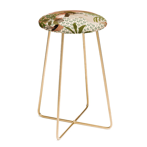 Alja Horvat Bohemian Life Counter Stool