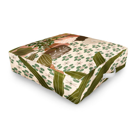 Alja Horvat Bohemian Life Outdoor Floor Cushion