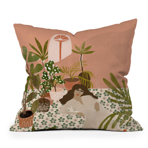Alja Horvat Bohemian Life Throw Pillow