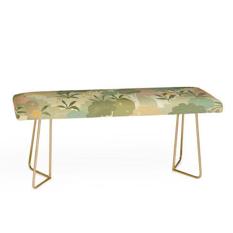 Alja Horvat Bohemian Walk Green Bench