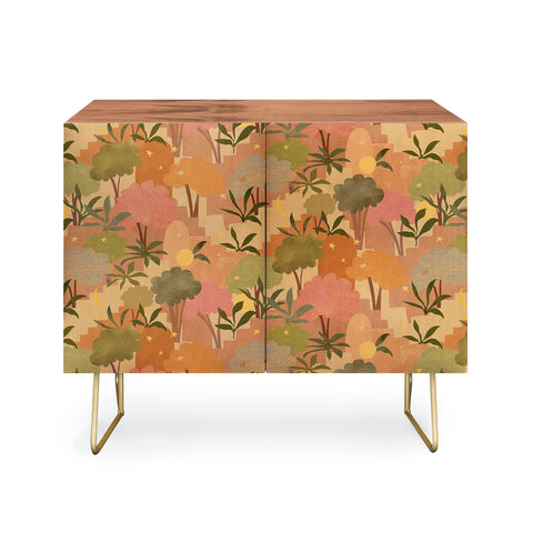 Alja Horvat Bohemian Walk Orange Credenza