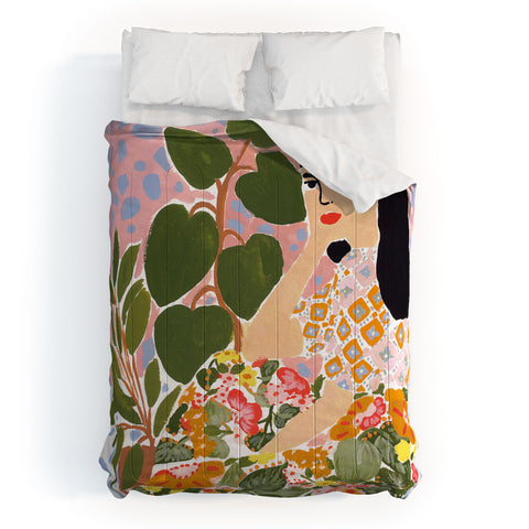 Alja Horvat Botanical Lady Comforter