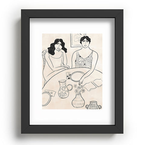 Alja Horvat Breakfast in the 70s Recessed Framing Rectangle