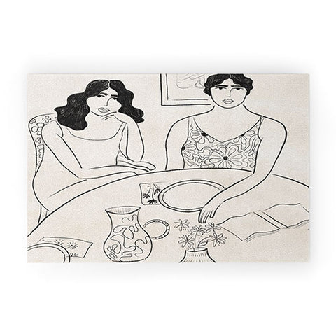 Alja Horvat Breakfast in the 70s Welcome Mat