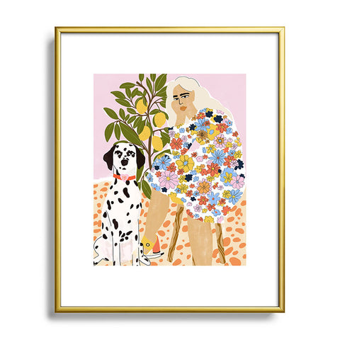 Alja Horvat Chaotic Life Metal Framed Art Print