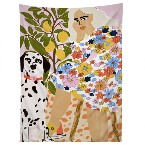 Alja Horvat Chaotic Life Tapestry