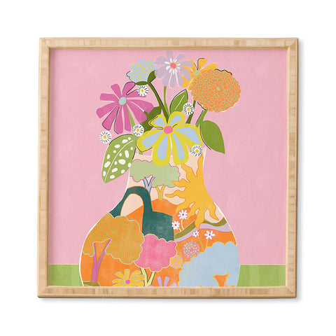 Alja Horvat Colourful Garden Framed Wall Art