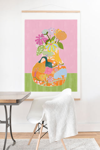 Alja Horvat Colourful Garden Art Print And Hanger