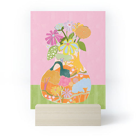 Alja Horvat Colourful Garden Mini Art Print