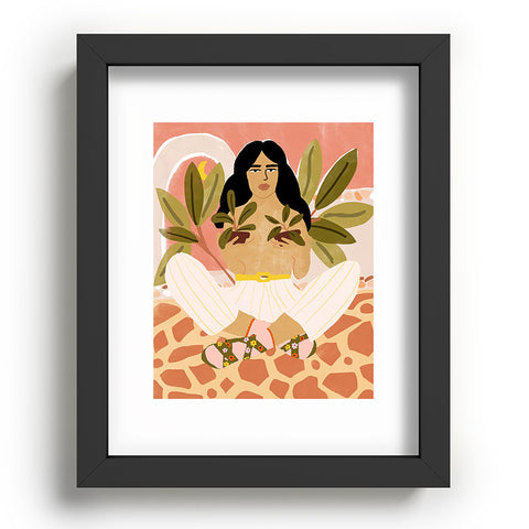 Alja Horvat Crazy Plant Lady Recessed Framing Rectangle