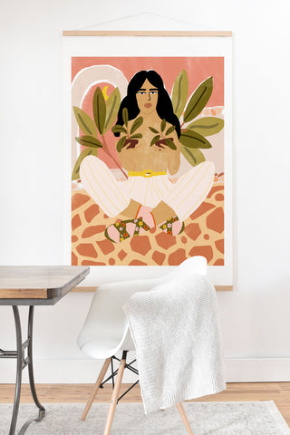Alja Horvat Crazy Plant Lady Art Print And Hanger