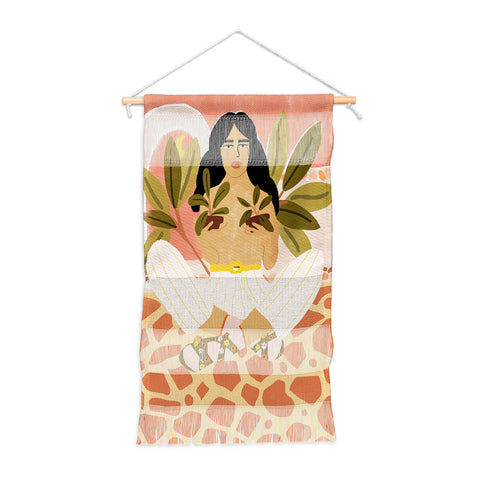 Alja Horvat Crazy Plant Lady Wall Hanging Portrait