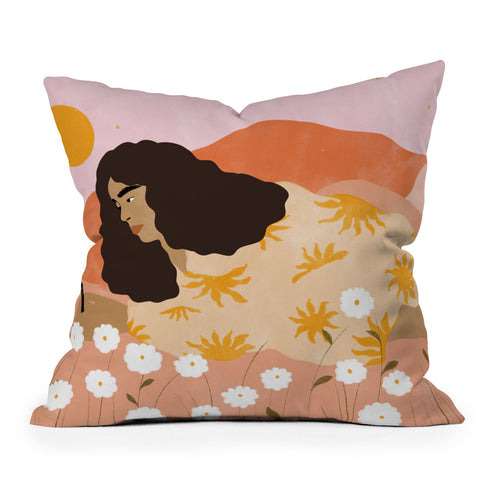 Alja Horvat Digital Spirituality Throw Pillow