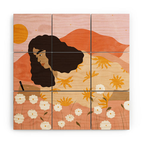 Alja Horvat Digital Spirituality Wood Wall Mural