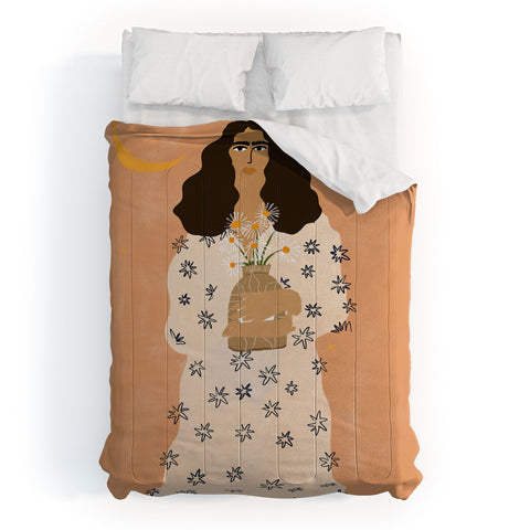 Alja Horvat Dreams And Flowers Comforter