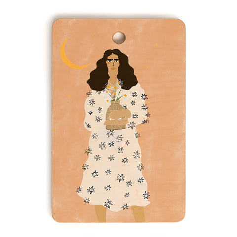 Alja Horvat Dreams And Flowers Cutting Board Rectangle