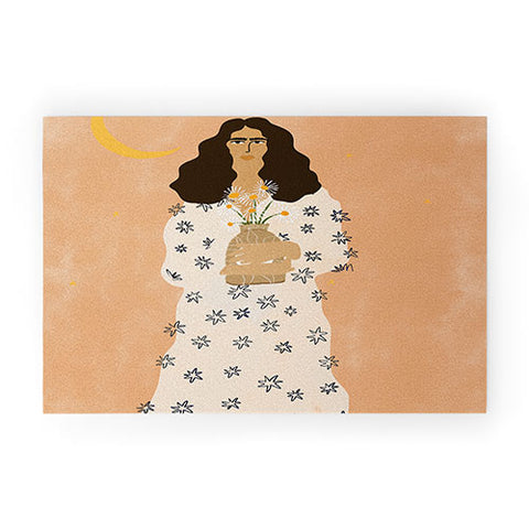 Alja Horvat Dreams And Flowers Welcome Mat