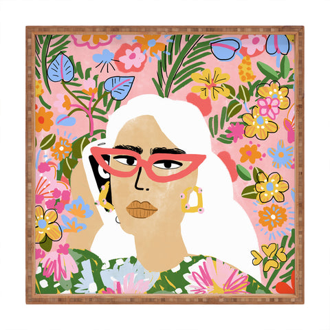 Alja Horvat Fashion Is Calling Me Square Tray