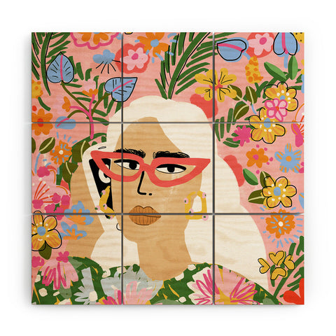 Alja Horvat Fashion Is Calling Me Wood Wall Mural