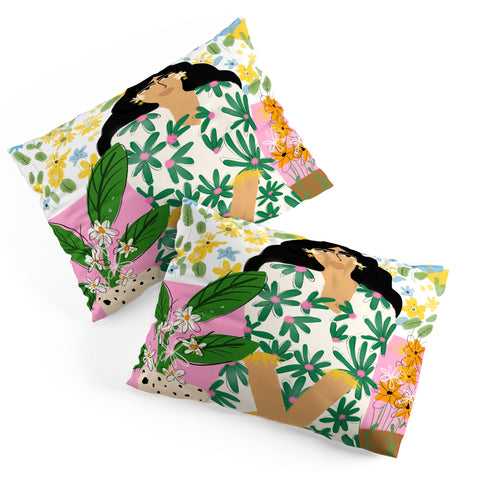 Alja Horvat Floral fever Pillow Shams
