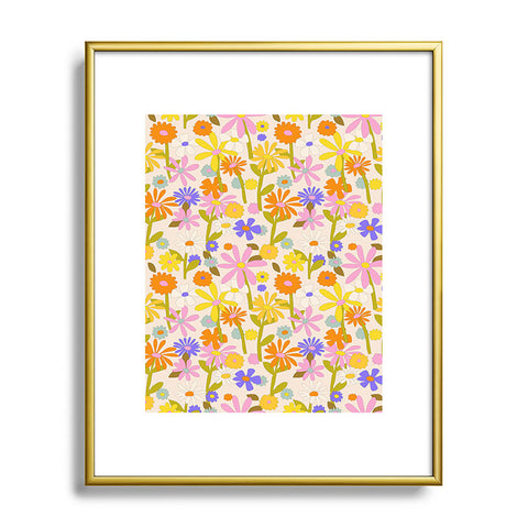 Alja Horvat Flower Power Light Metal Framed Art Print
