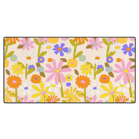 Alja Horvat Flower Power Light Desk Mat