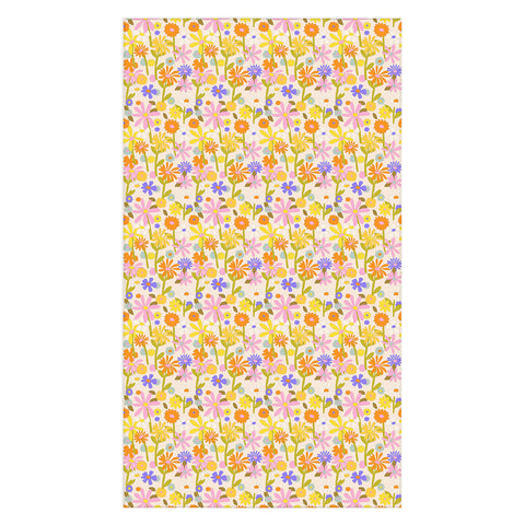 Alja Horvat Flower Power Light Tablecloth