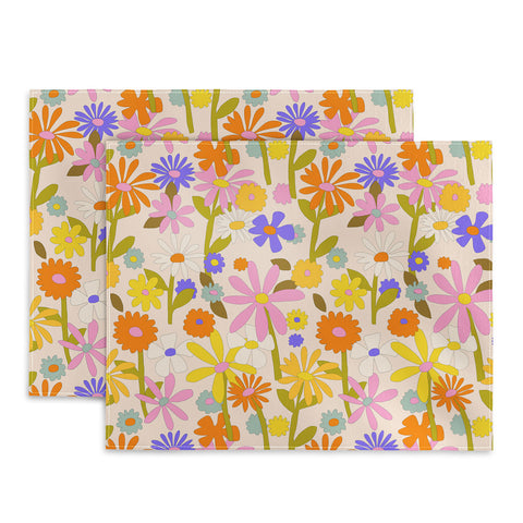 Alja Horvat Flower Power Light Placemat