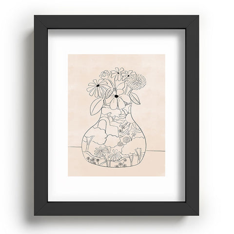 Alja Horvat Flower Vase Recessed Framing Rectangle