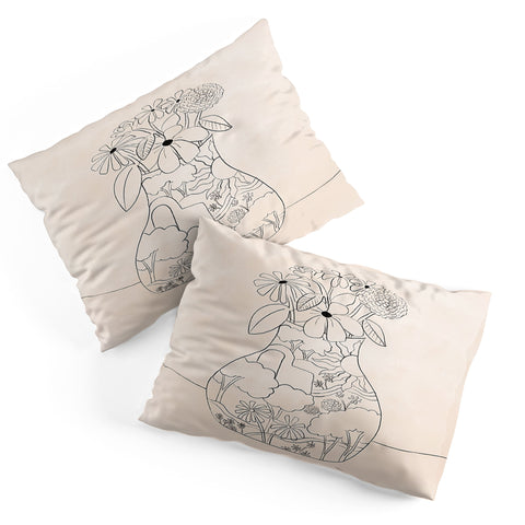 Alja Horvat Flower Vase Pillow Shams