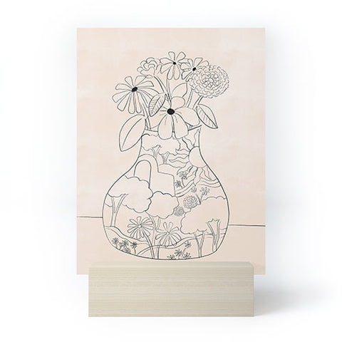 Alja Horvat Flower Vase Mini Art Print