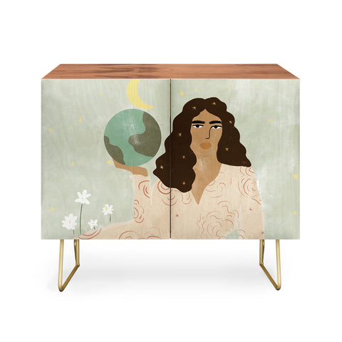 Alja Horvat God is a Woman Credenza