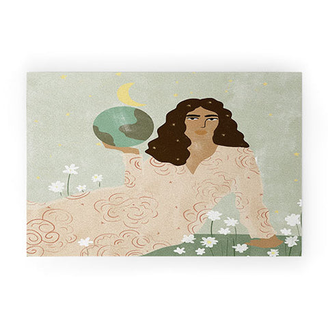 Alja Horvat God is a Woman Welcome Mat