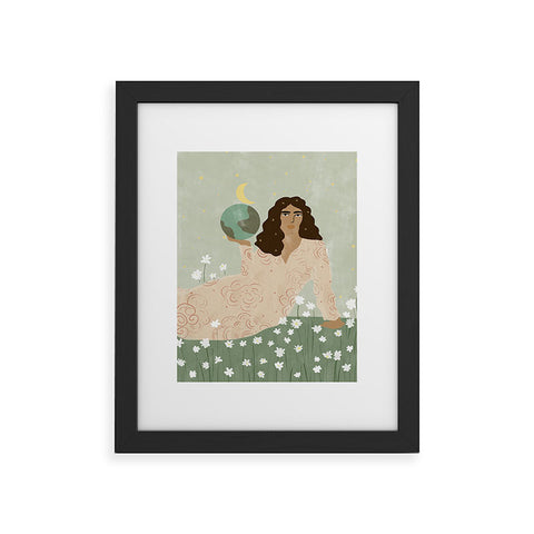 Alja Horvat God is a Woman Framed Art Print