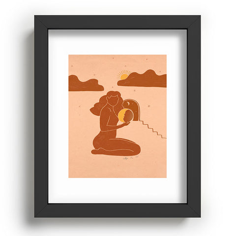 Alja Horvat Holding The sun Recessed Framing Rectangle